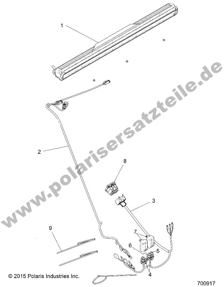 ACCESSORY, LIGHTBAR, W/HARNESS