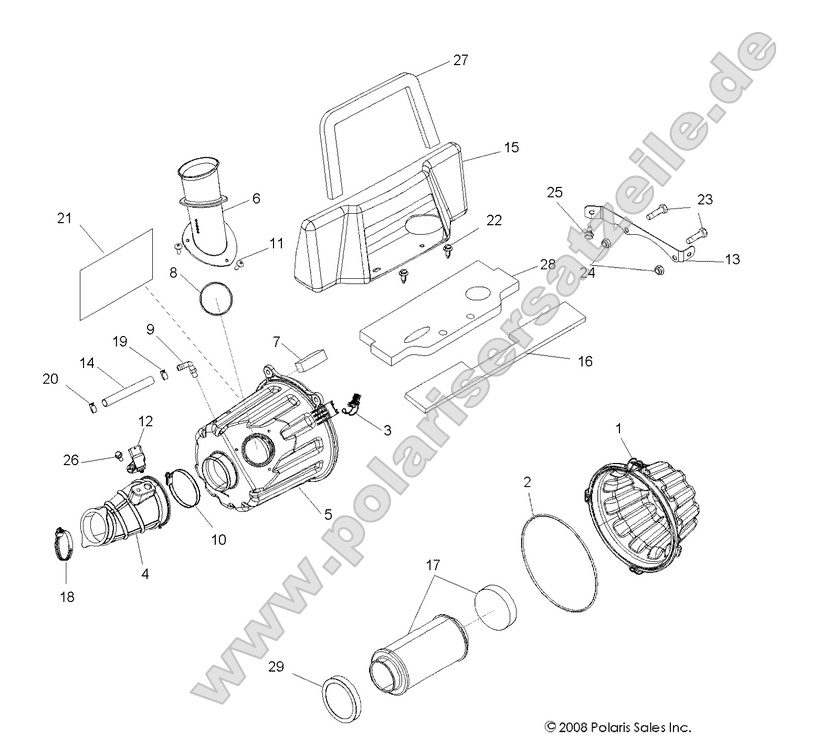 ENGINE, AIR INTAKE SYSTEM
