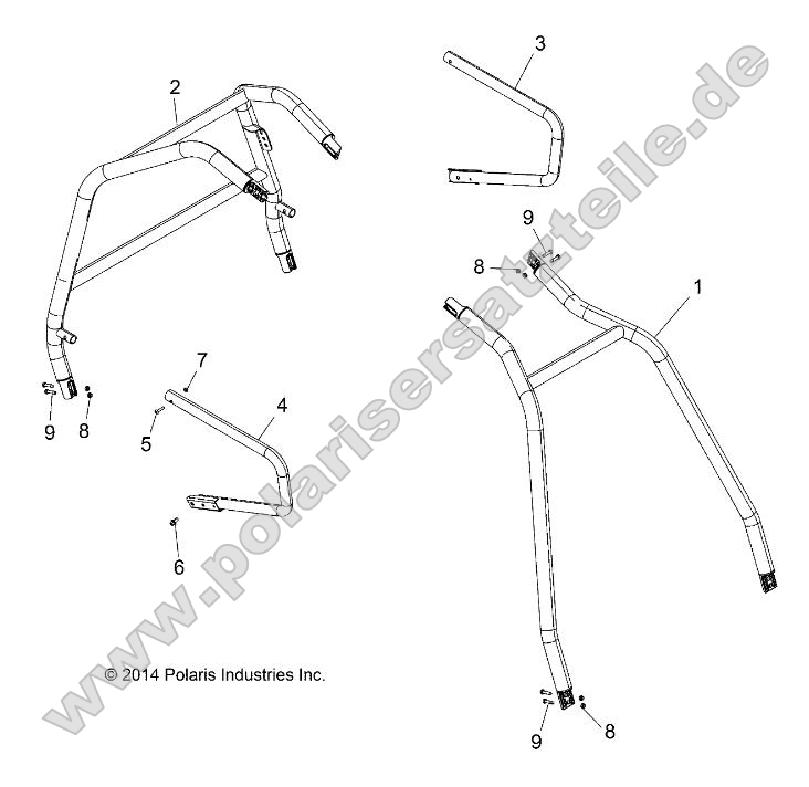 Chassis, Cab Frame and Side Bars