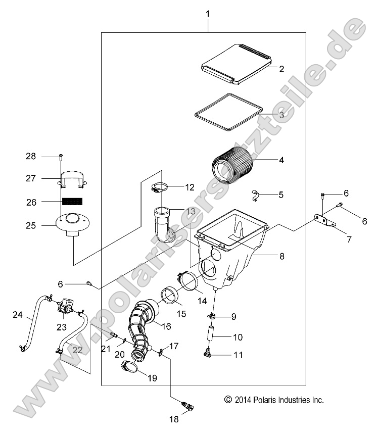 Engine, Air Intake System
