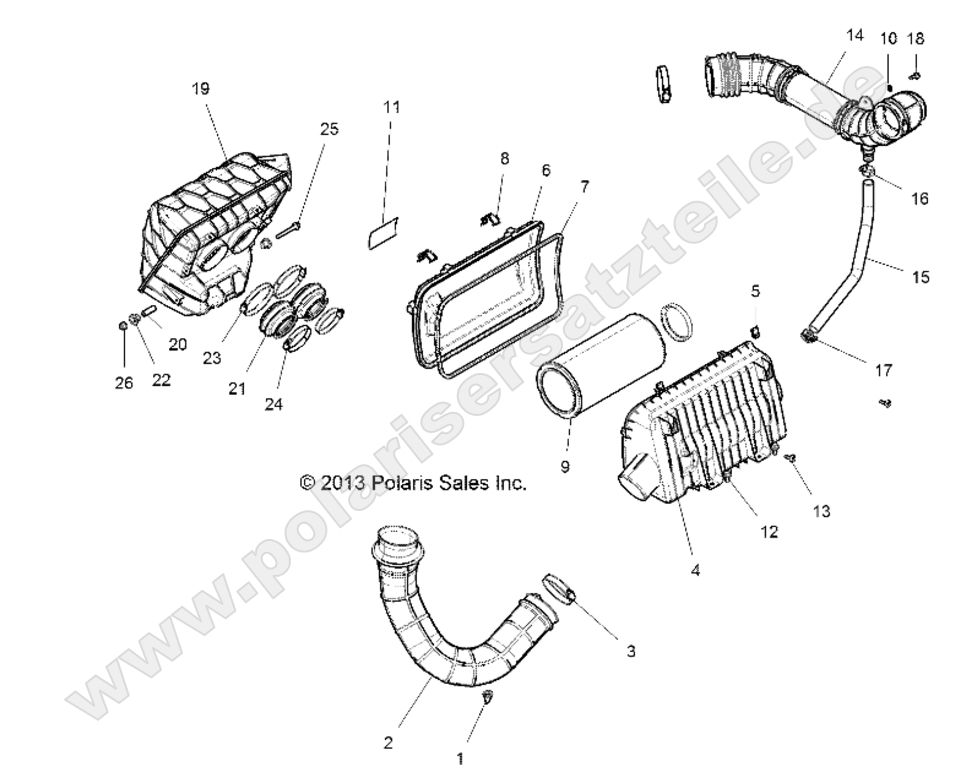 ENGINE, AIR INTAKE SYSTEM