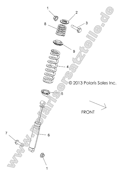 Suspension, Rear Shock Mounting