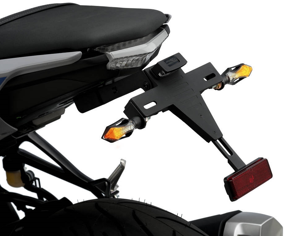 Puig Sequenzielle LED Blinker Set Tower, schwarz, Glas klar, ABE, 70x24 mm