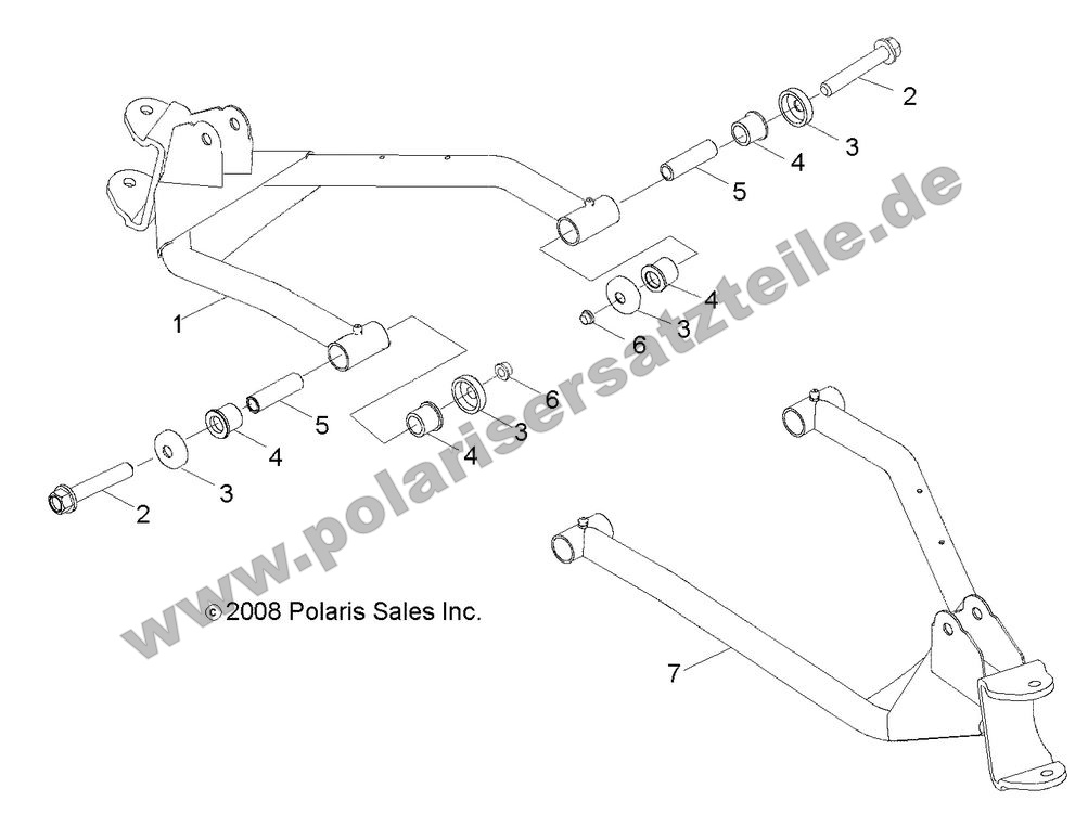 SUSPENSION, CONTROL ARM, FRONT
