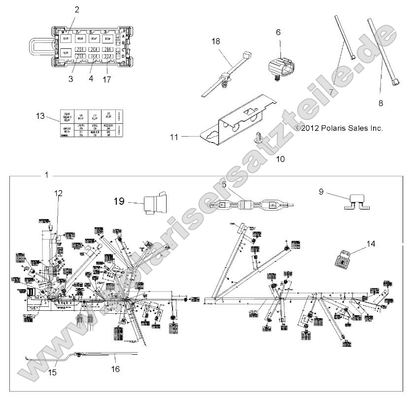 Electrical, Harness, EPS