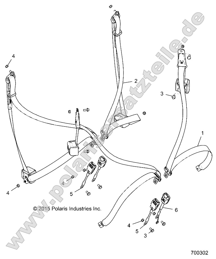 Body, Seat Belt Mounting
