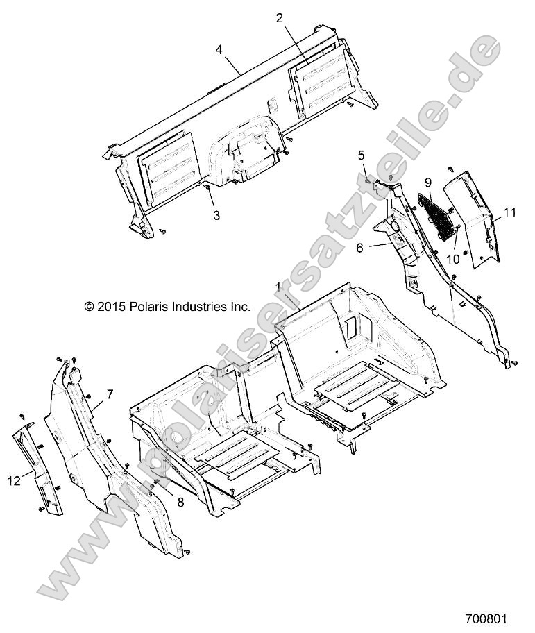 Body, Rear Closeoff and Fenders