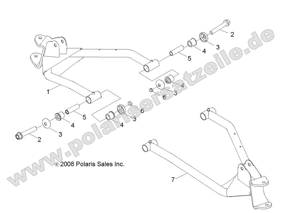 suspension control arm front