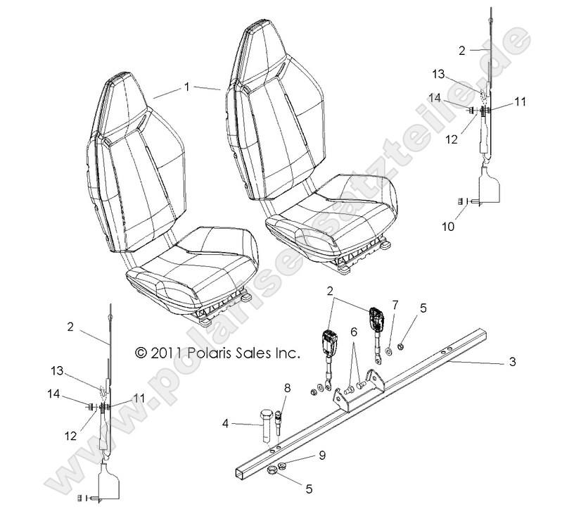 BODY, SEAT MOUNTING and BELTS
