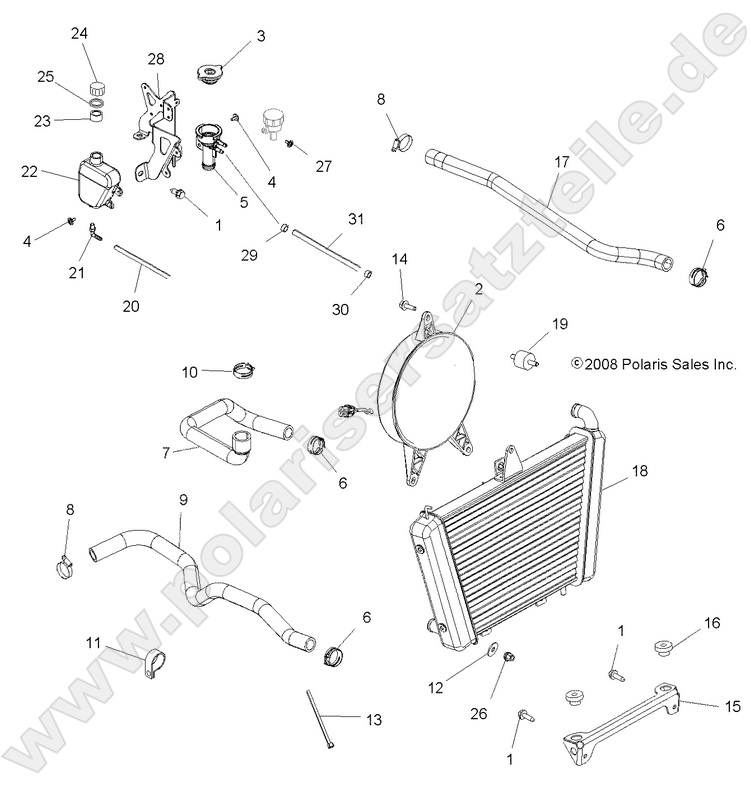 ENGINE, COOLING SYSTEM