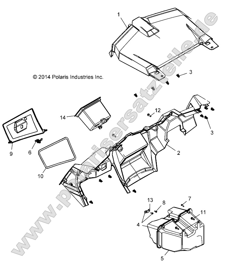 Body, Dash and Glovebox