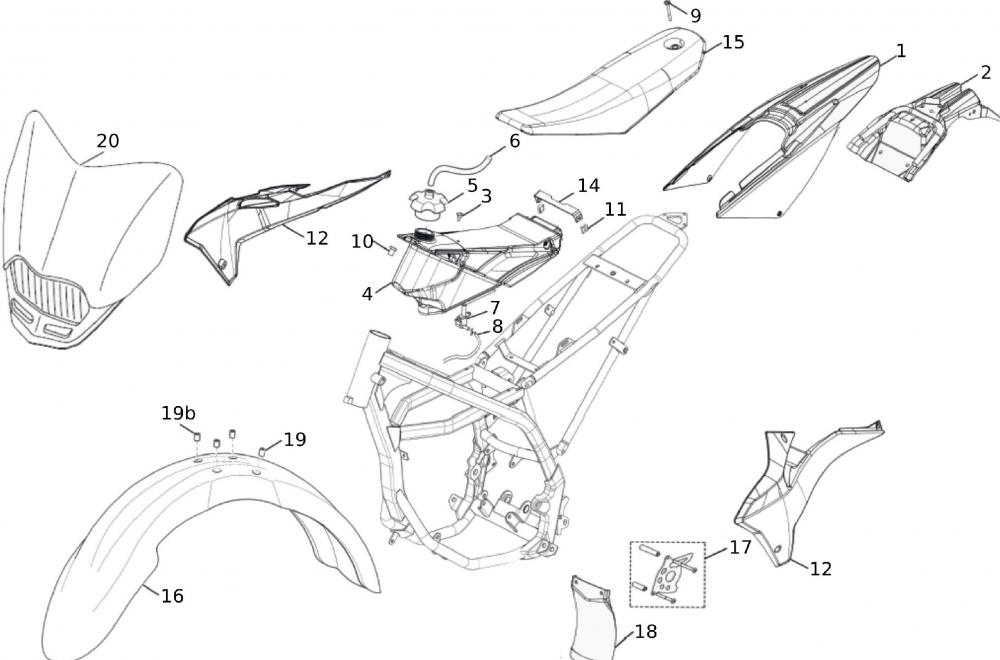 52708_67 Tank - Kunststoffteil
