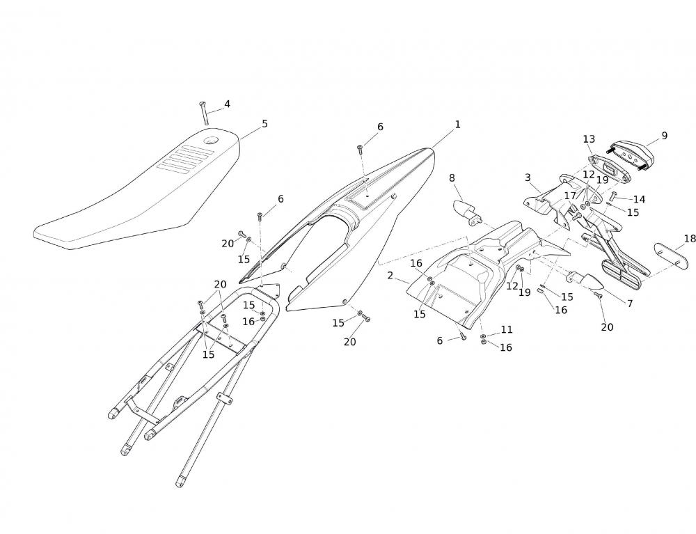 53002_32 Hintere Kunststoffteile