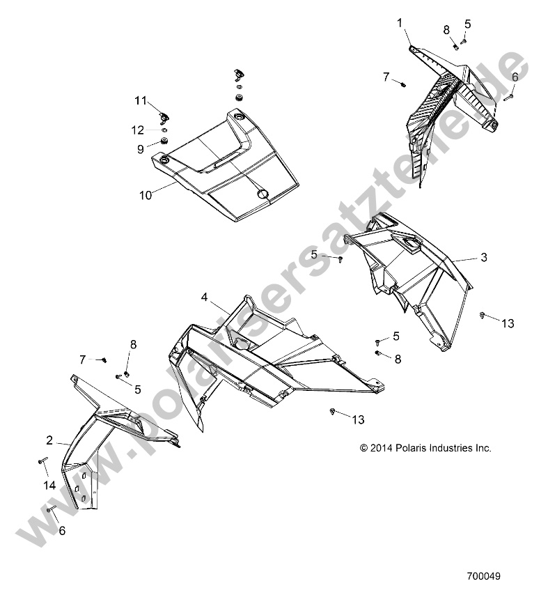 BODY, HOOD AND FRONT BODY WORK