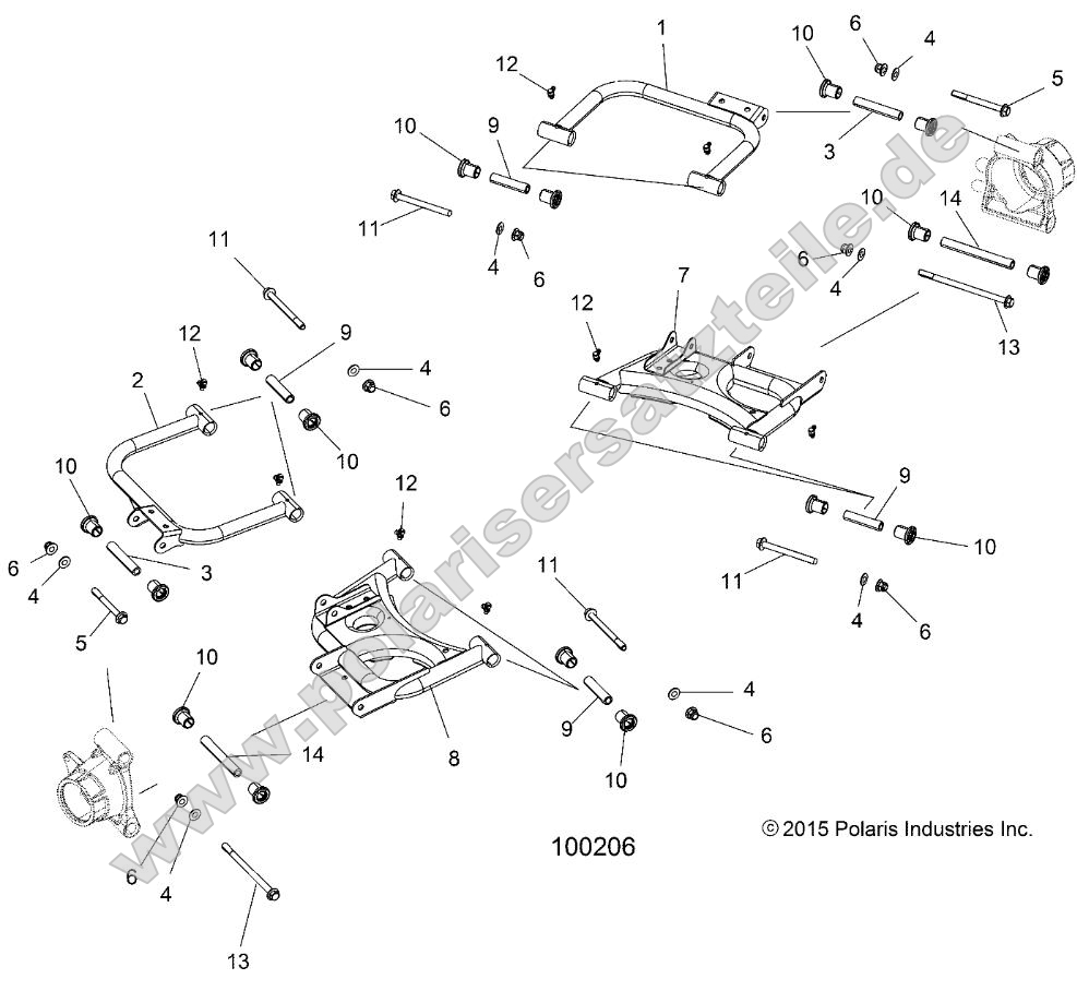 Suspension, Rear Control Arms
