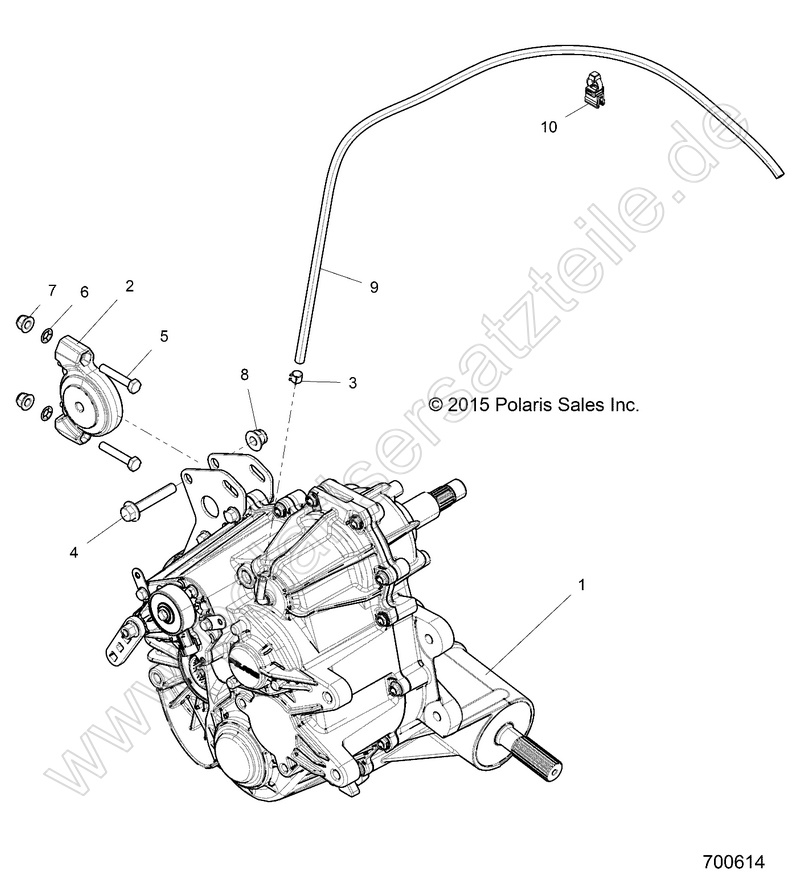 DRIVE TRAIN, MAIN GEARCASE MOUNTING