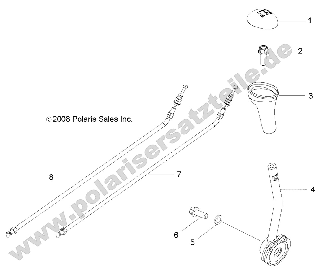 DRIVE TRAIN, GEAR SELECTOR