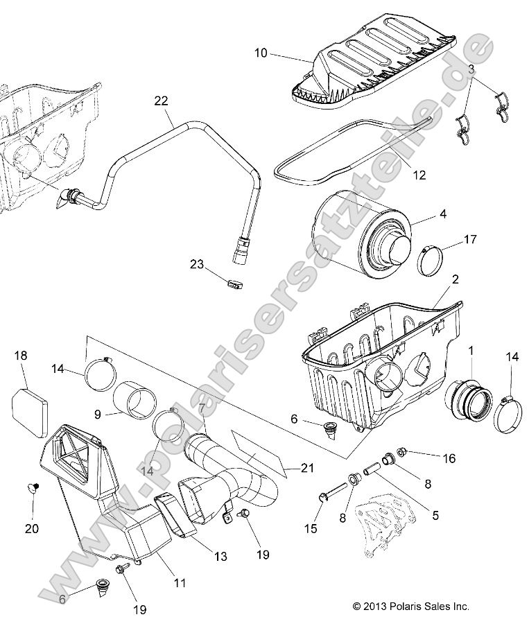 Engine, Air Intake System