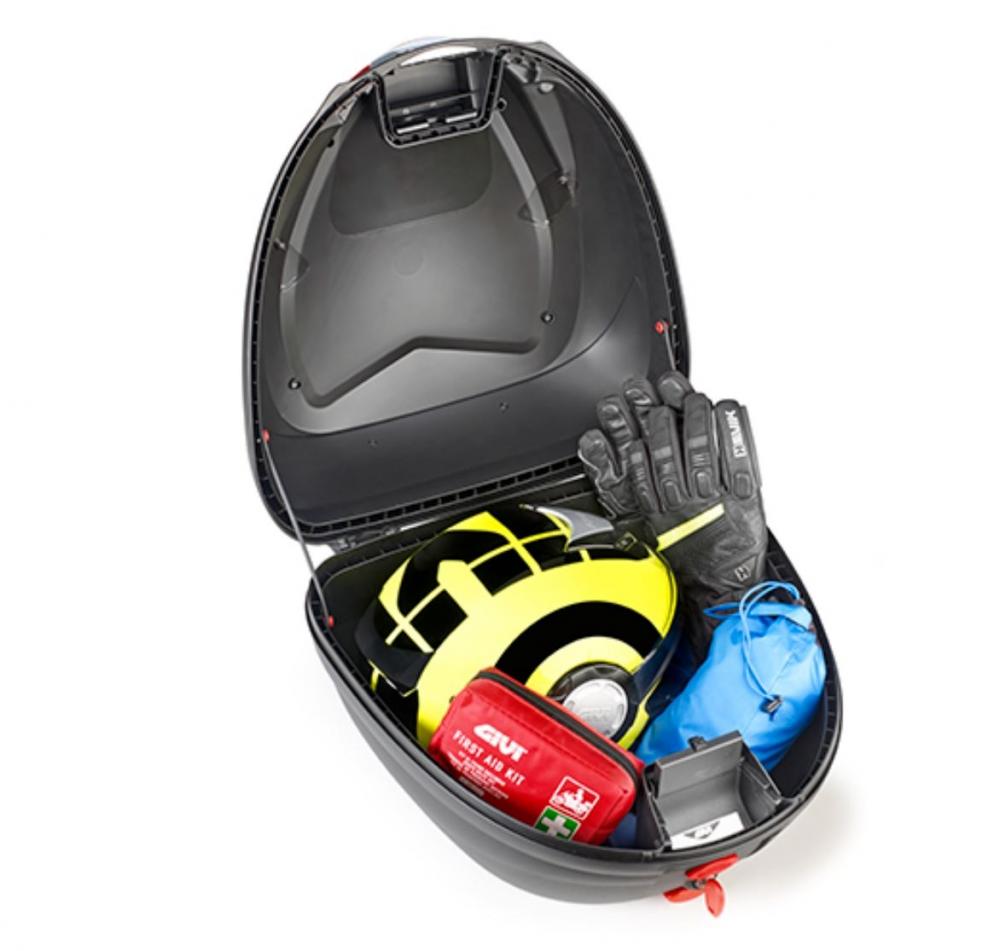 Givi Monolock Topcase B330 Tech  - 33 Liter - schwarz - inkl. Montagekit