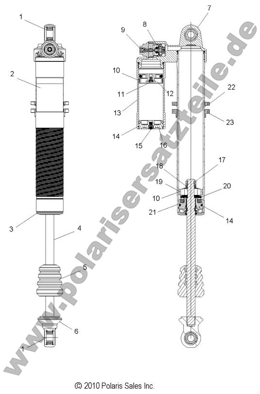 suspension rear shock