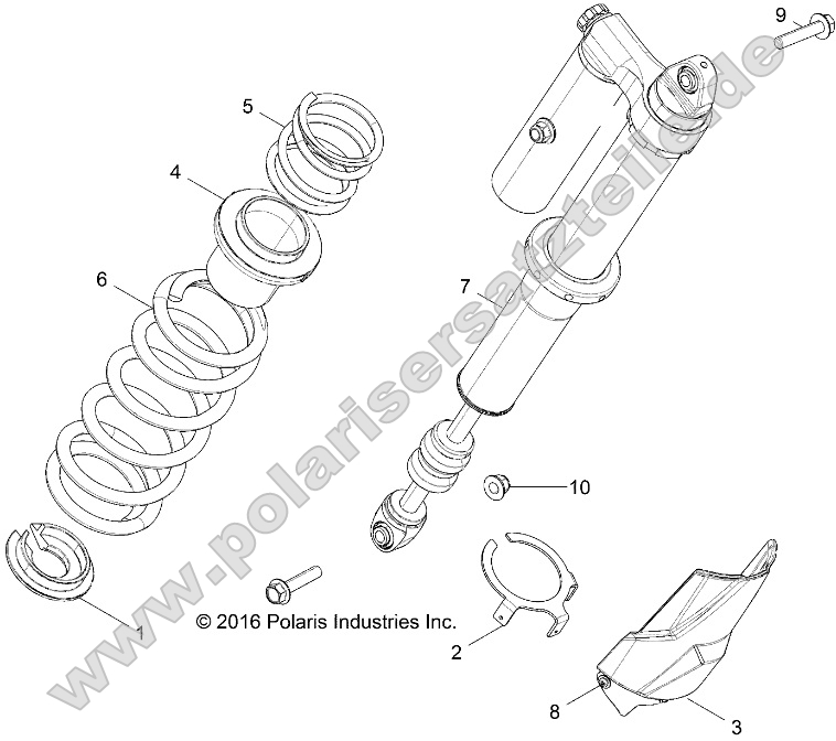 Suspension, Rear Shock Mounting