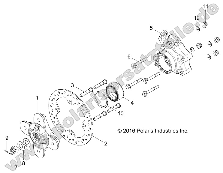 Suspension, Rear Carrier