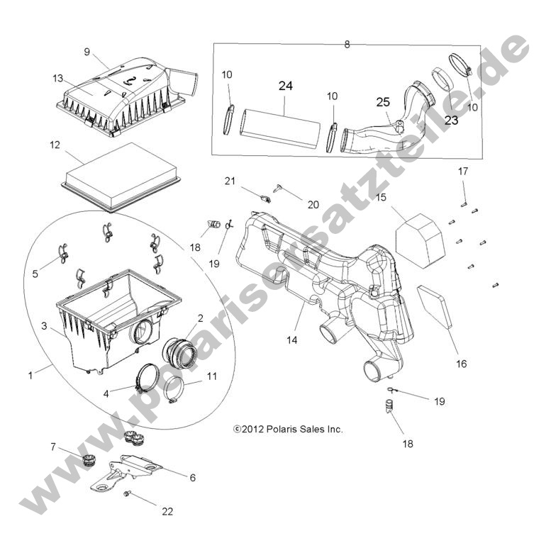 ENGINE, AIR INTAKE SYSTEM