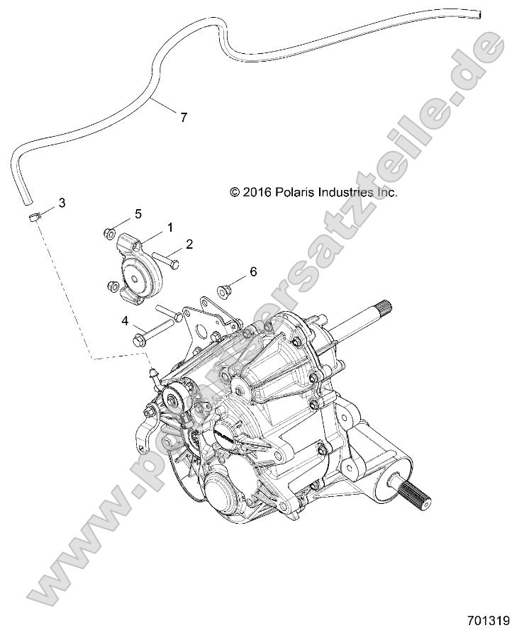 Drive Train, Main Gearcase Mounting