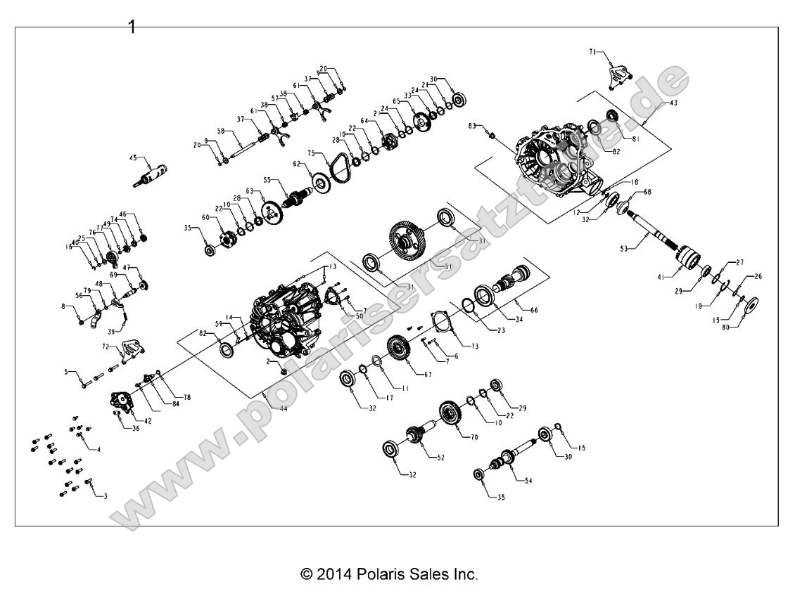 Drive Train, Main Gearcase