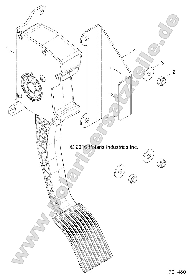Engine, Throttle Pedal