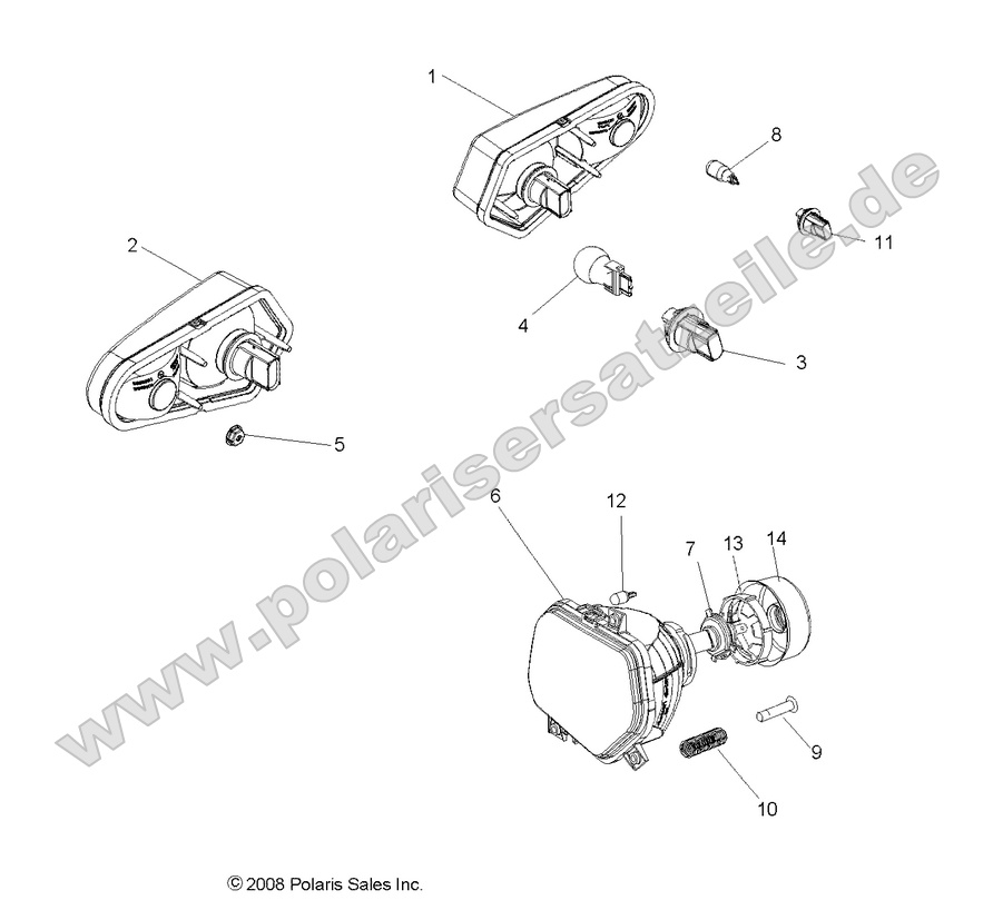 ELECTRICAL, HEADLIGHTS, TAILLIGHTS and BULBS