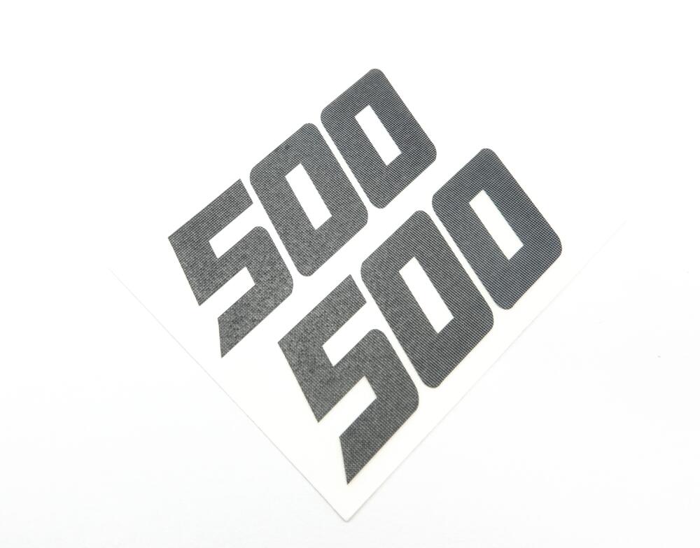 Fantic-Aufkleber-500-schwarz-glaenzend-07679005 Fantic Aufkleber "500" - schwarz glänzend - 07679005