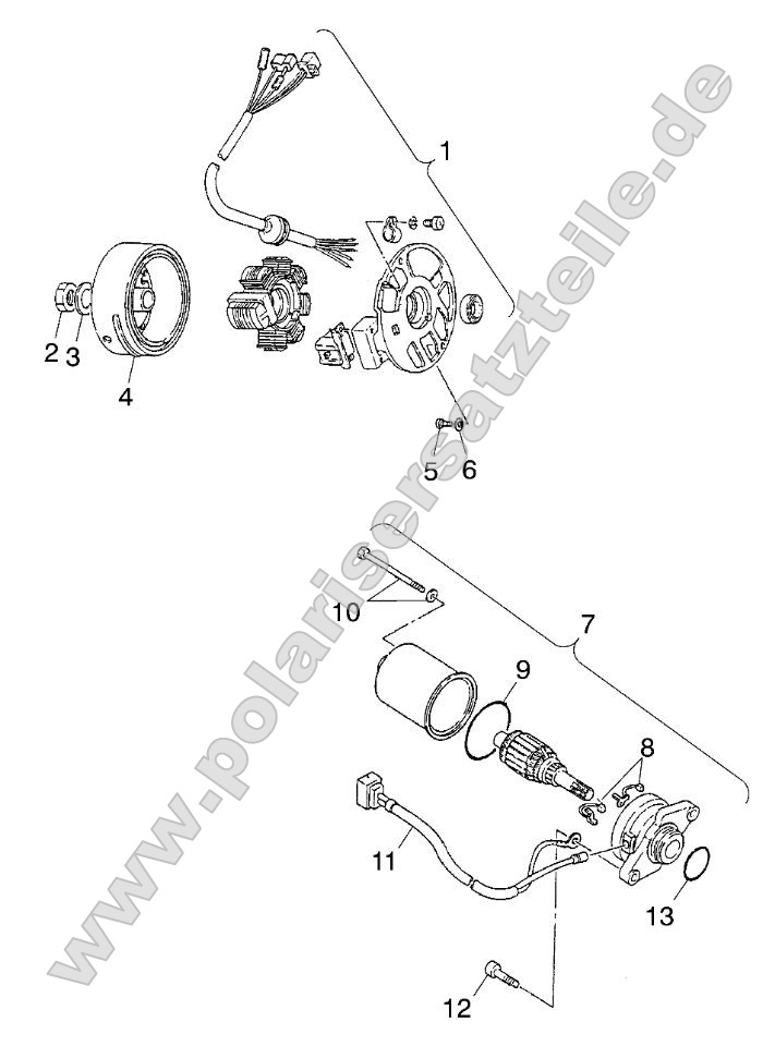 Generator/Starting Motor