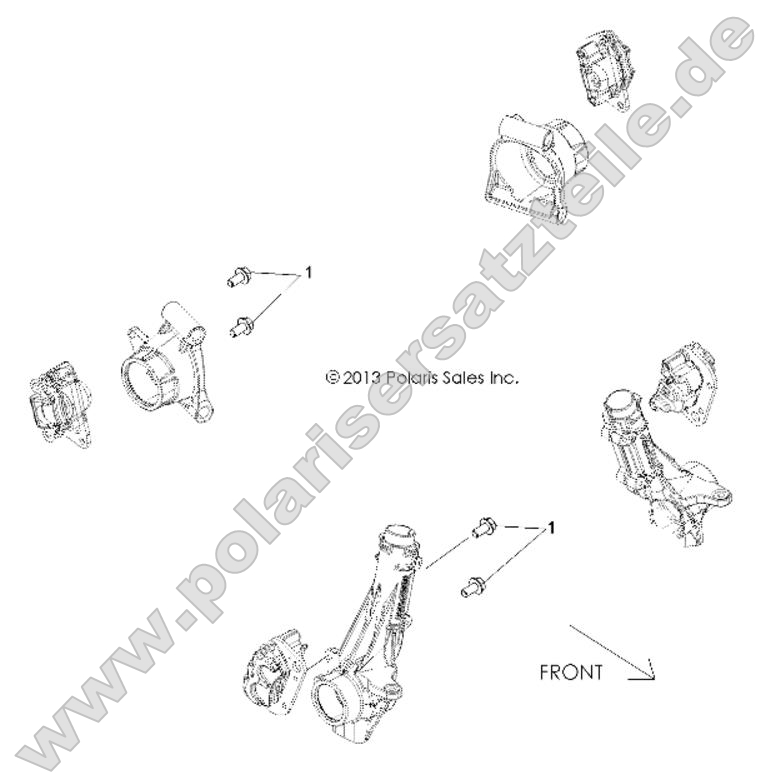 Brakes, Caliper Mounting