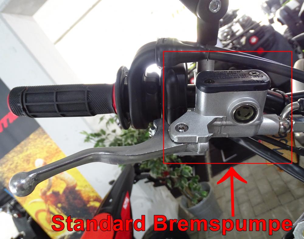 Fantic_Standard_Bremspumpe Fantic Original Standard Bremshebel vorne - TL 50 / TL 125 / XMF 125 / XEF 125 / TL 250