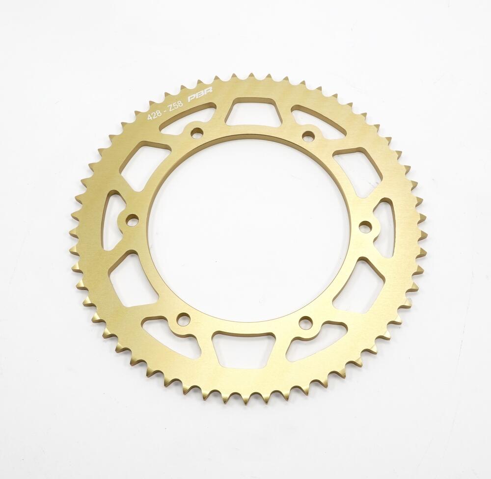 Fantic_Original_Kettenrad_Alumnium_gold_hinten___428___Z58_05054005 Fantic Original Kettenrad Alumnium gold hinten - 428 - Z58