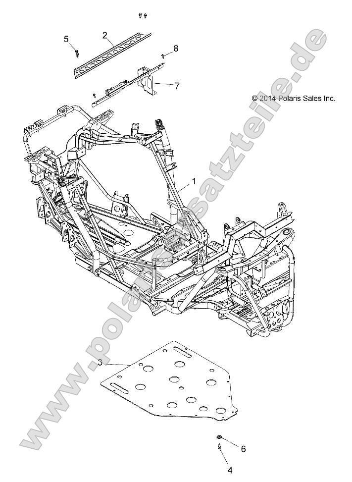 Chassis, Main Frame and Skid Plate
