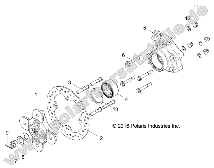Suspension, Rear Carrier