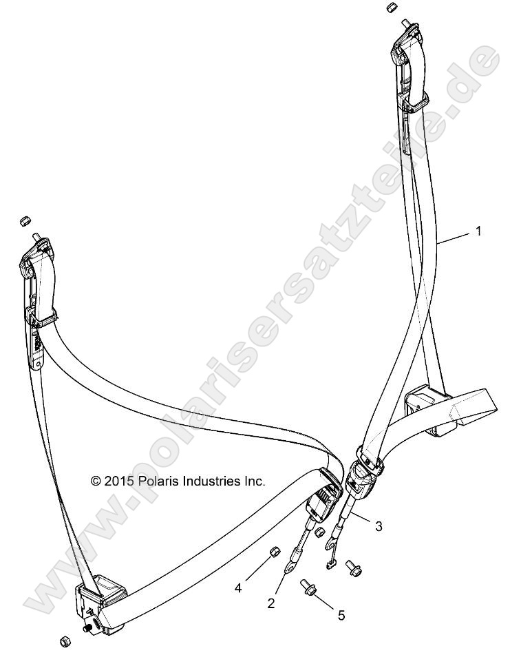 BODY, SEAT BELT MOUNTING
