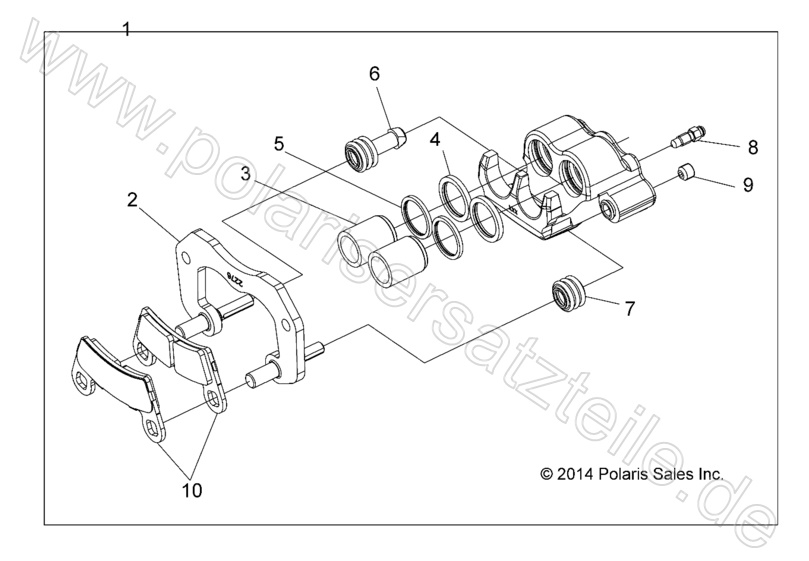 BRAKES, REAR CALIPER