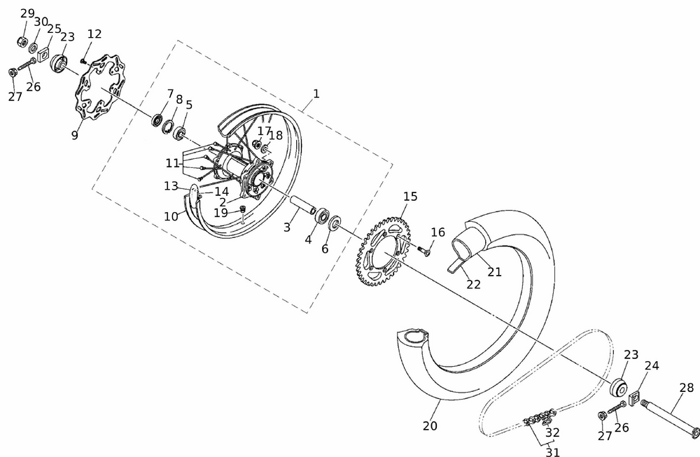 56432_0LzYQKQV9sP8kV Hinterrad