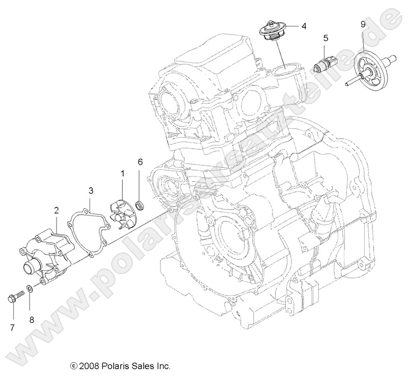ENGINE, COOLING SYSTEM and WATER PUMP