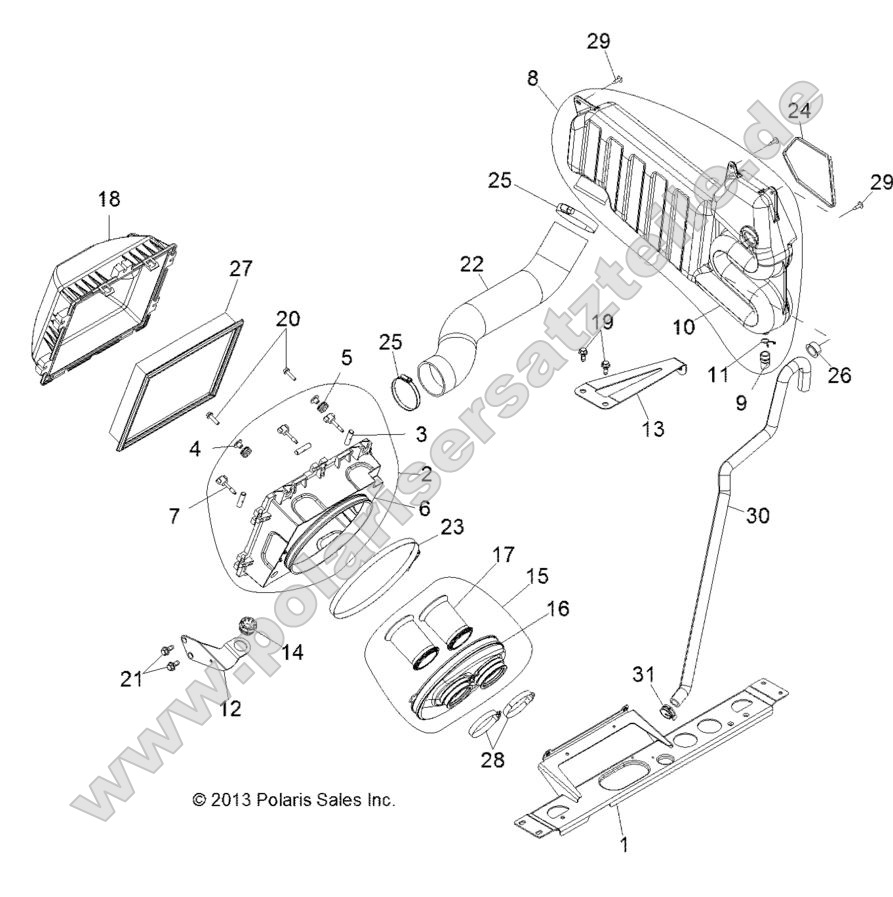 ENGINE, AIR INTAKE SYSTEM