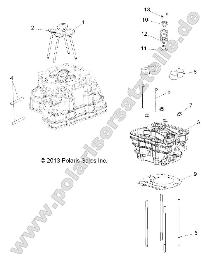 Engine, Cylinder Head