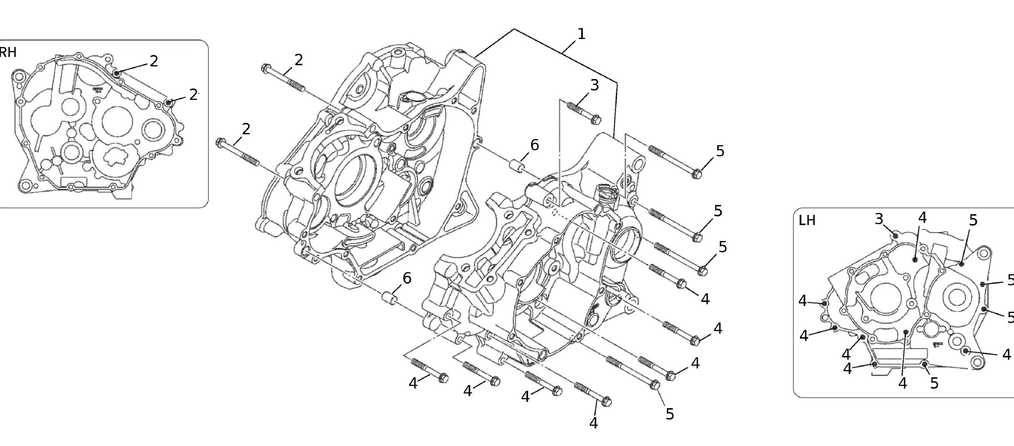 Motorgehäuse Motorgehäuse
