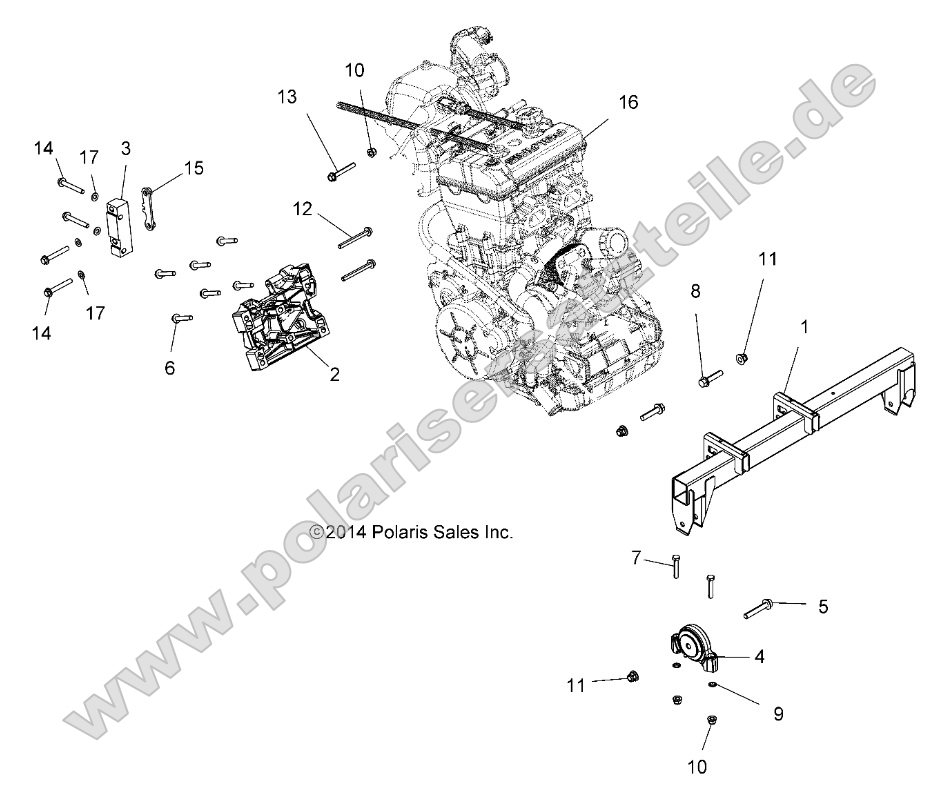 Engine, Engine Mounting
