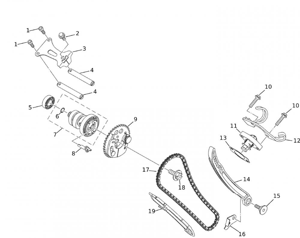 52489_52 Nockenwellen / Steuerkette