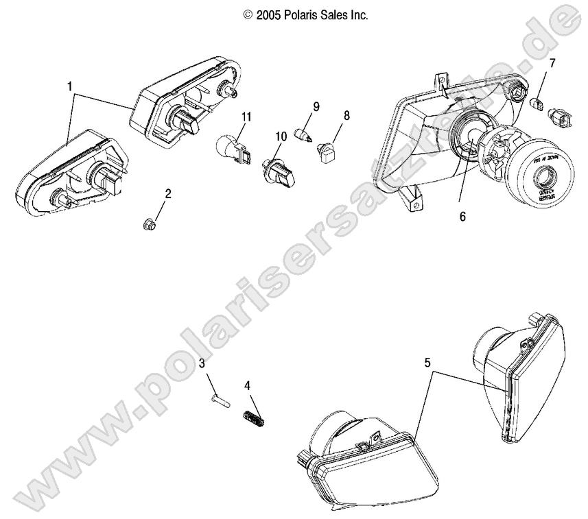 TAILLAMPS/HEADLIGHTS