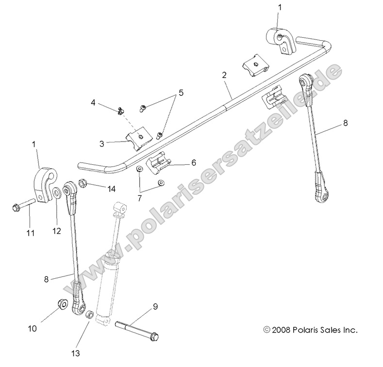 suspension stabilizer bar front