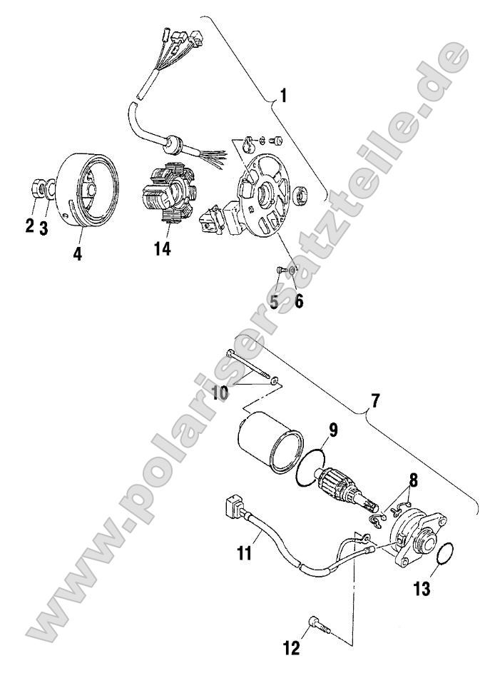 Generator/Starting Motor